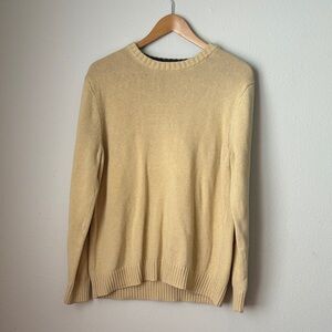 Butter Yellow Knit Sweater